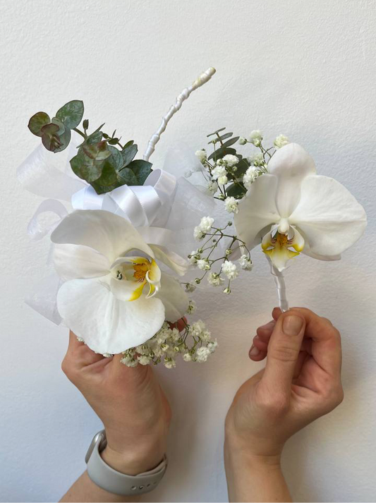 Orchid bridal bundle