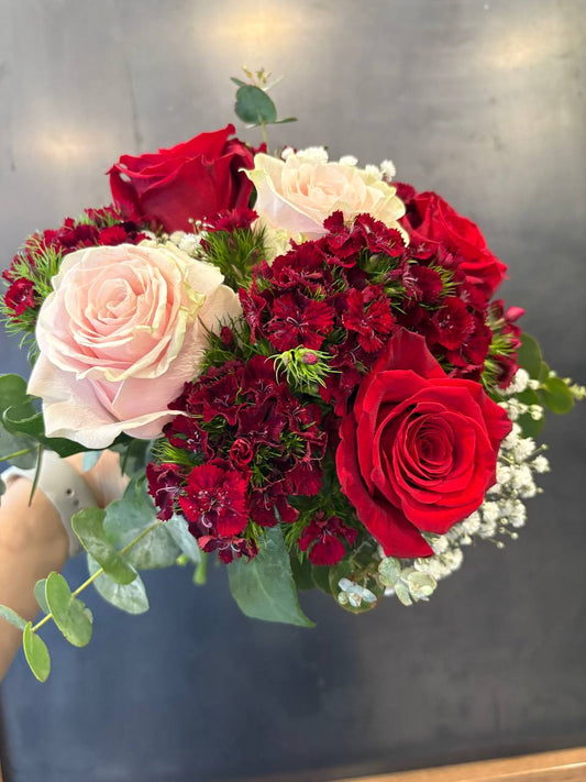Red passion Bridal bouquet